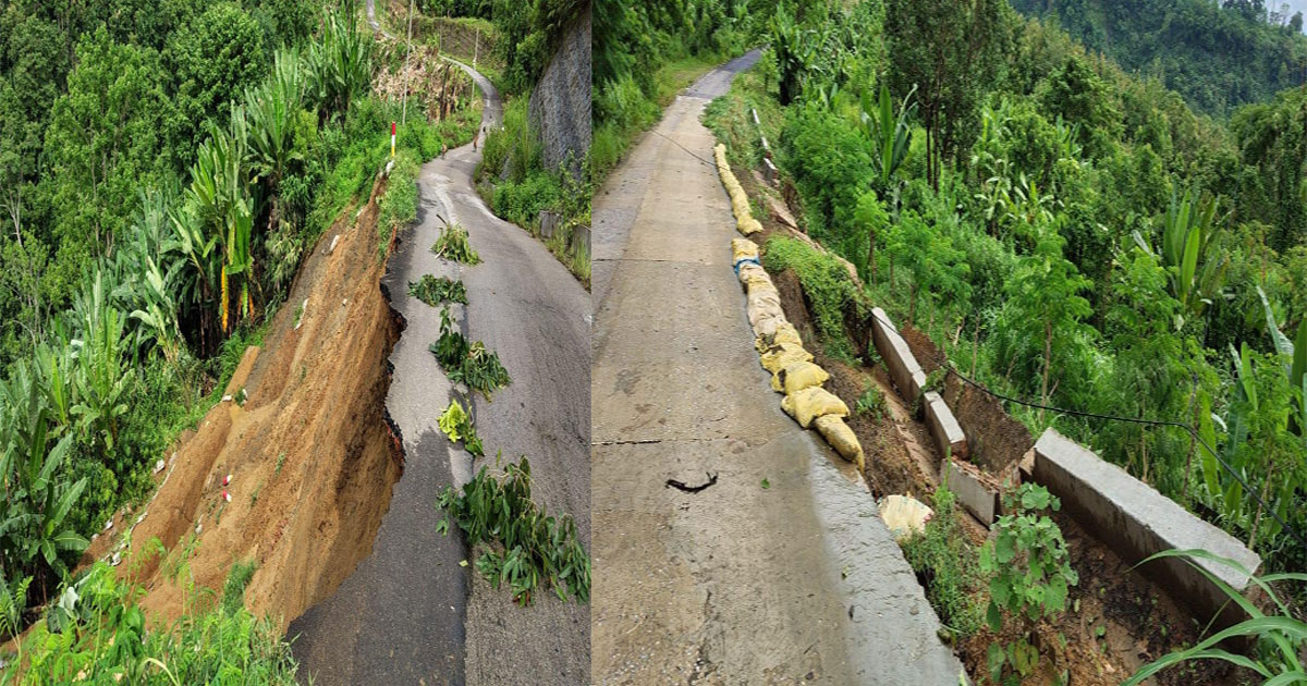 অতিবৃষ্টিতে বান্দরবানে পার্বত্য উন্নয়ন বোর্ডের ৫১টি সড়কের ব্যাপক ক্ষয়ক্ষতি